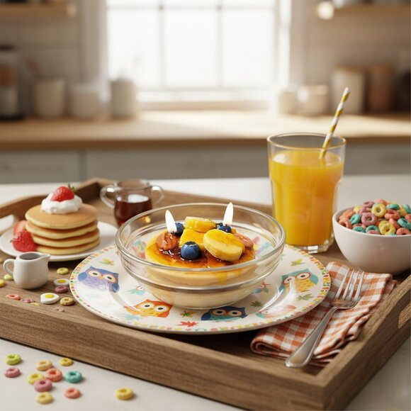 Cafe Delights Banana Nut Pancakes Scented Soy Wax Candle - Picture 1 of 8